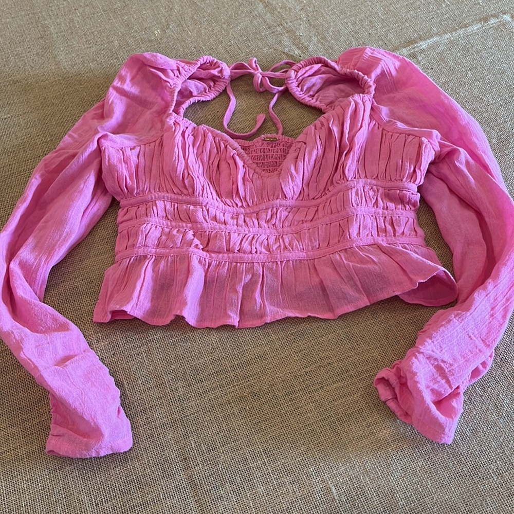 Free People/Urban Outfitters long sleeve top - Picture 2 of 10